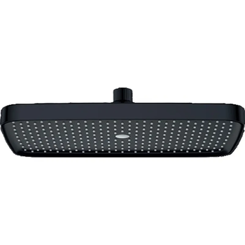 Лійка для душу стельова KOER KP-0402-05-OH, 310x200 мм (Колір чорний) (KR4986)