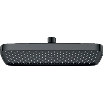 Лійка для душу стельова KOER KP-0402-07-OH, 310x200 мм (Колір графіт) (KR4990)