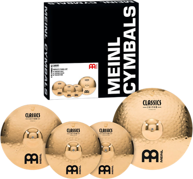 Комплект тарілок Meinl Classics Custom Brilliant CC141620 (Medium: H14", C16", R20") (R126067)