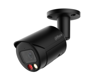IP-видеокамера Dahua DH-IPC-HFW2449S-S-IL-BE 4Мп PoE микрофон (2.8 мм), Black