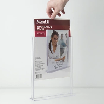 Табличка інформаційна Axent 4540-A, А4, вертикальна
