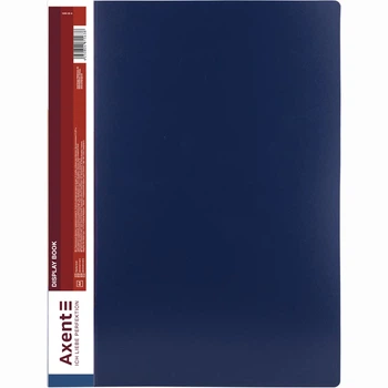 Дисплей-книга Axent 1200-02-A, А4, 100 файлів, синя