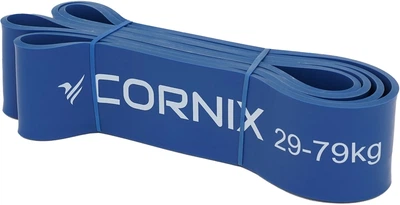 Еспандер-петля Cornix Power Band XR-0135 64 мм 29-79 кг (гума для фітнесу та спорту) Синій