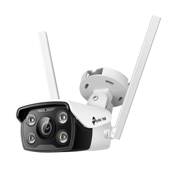 Зовнішня IP-камера TP-LINK VIGI C340-W-4, 4 мегапікселі, об’єктив 4 міліметри, Wi-Fi, H.265+, захист IP66, кольорове нічне бачення.