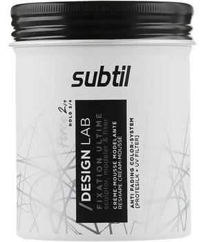 Крем мусс моделирующий Subtil Design Fixation Ultime Reshape Cream Mouse 100 мл