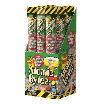 Кислі цукерки Toxic Waste Atomic Bytes асорті смаків 12 шт по 60 г