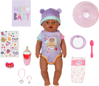 Лялька Zapf Creation Baby Born Eva 43 см + аксесуари 836408 (4001167836408)