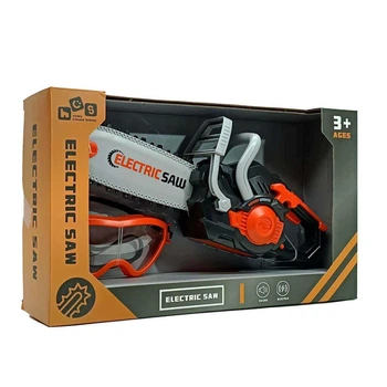 Игровой набор Бензопила Electric saw 33 см с очками - детская игрушечная пила, арт. 778-2