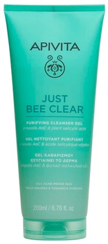 Żel do mycia twarzy Apivita Just Bee Clear 200 ml (5201279099244)