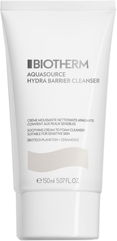 Крем-пінка для вмивання Biotherm Aquasource Hydra Barrier заспокійлива 150 мл (3614274489262)
