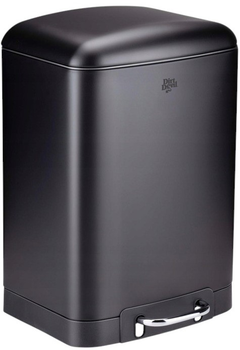 Kosz na śmieci Dirt Devil E9504 czarny z pedałem 12 l (8711252495040)