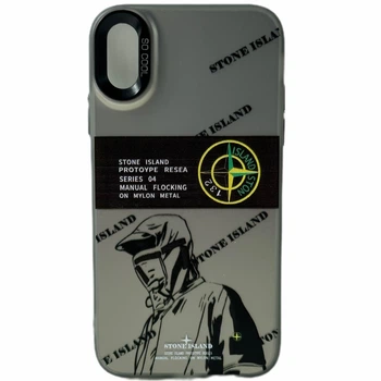 Чохол з принтом "Stone Island" для Apple iPhone XR