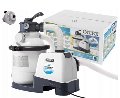 Песочный фильтр-насос Intex 4500 л/ч, Ø254 мм, для бассейнов до 20000 л (IND-26644)