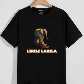 Чоловіча футболка LIRILI LARILA 2 PG09106 goodreclama XS Чорний