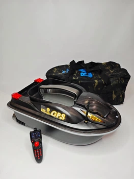 Карповый кораблик для рыбакалки HJ817 GPS-9 точок 500м акамулято 12v 20000mAh