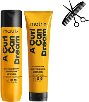 Набор Matrix Matrix A Curl Can Dream для вьющихся волос всех типов Шампунь 300 мл + Маска 250 мл (3474636484805/3474637219734)