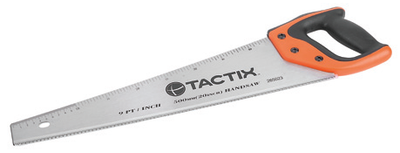 Ножовка по дереву 550мм 9TPI (6шт.) [INSKSKSSW550090MT0] TACTIX