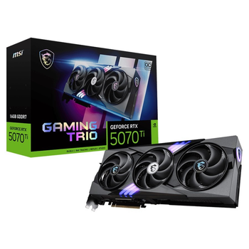Відеокарта GF RTX 5070 Ti 16 GB GDDR7 Gaming Trio OC MSI (GeForce RTX 5070 Ti 16G GAMING TRIO OC) Store