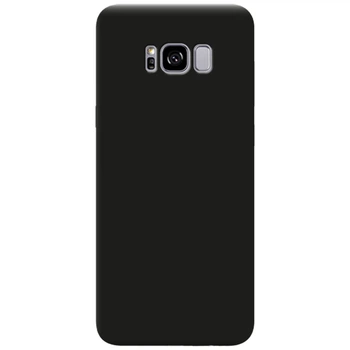 Чехол для Samsung Galaxy S8 Plus черный матовый soft touch (10070050212079113)