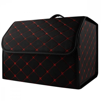 Органайзер в багажник автомобиля 40см*30см*30см black red