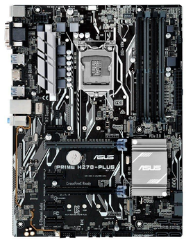 Материнська плата ASUS Prime H270 Plus (Prime H270 Plus) (Socket 1151, Intel H270, ATX) Б/в,U1