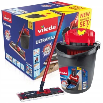 Набір для прибирання Vileda UltraMax 2в1 швабра та відро з віджимом