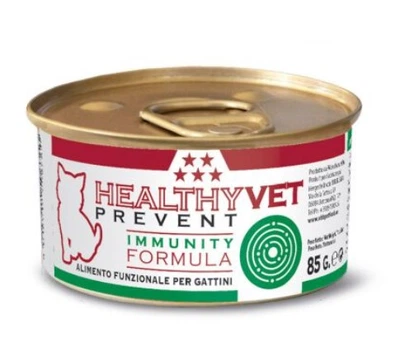 Вологий корм Kippy Healthy Vet Diet Kitten Immunity Formula для кошенят у вигляді паштету 85 г