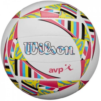 Волейбольный мяч Wilson AVPAVP Movement VB New White/Pink/Yellow Of (размер 5) WV4008001XBOF