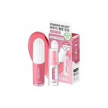 Вельветовый тинт для губ Amuse Powder velvet tint Set 06 Rose Cherry
