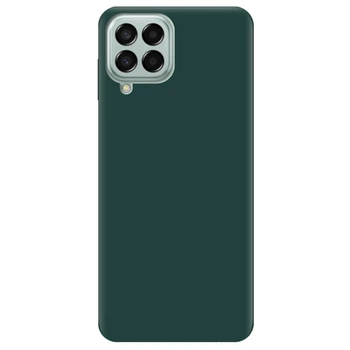 Чохол для Samsung Galaxy M53 темно-зелений матовий soft touch (17912120337335667)