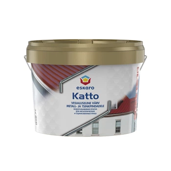 Фарба для даху Eskaro Katto матова Біла 0.9 л