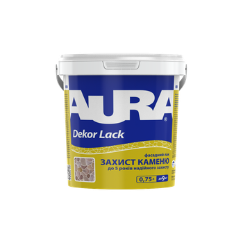 Лак фасадный для камня Aura Dekor Lack полуглянец 0.75 л