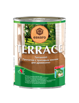 Масло для террас и фасадов Eskaro Terrace Бесцветная 0.9 л