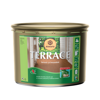 Олія для терас та фасадів Eskaro Terrace Безбарвна 9 л