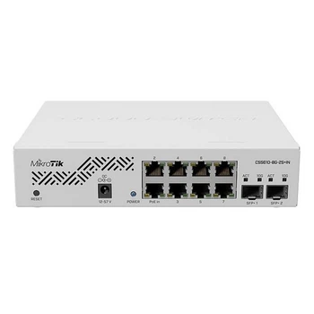 Коммутатор MikroTik CSS610-8G-2S+IN