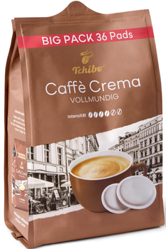 Кава в чалдах Senseo Tchibo Cafe Crema Vollmundig 36 чалд