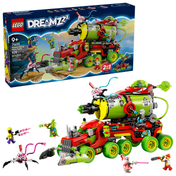 Zestaw klocków LEGO DREAMZzz Sprayowa ciężarówka Mateo 929 elementów (71499)