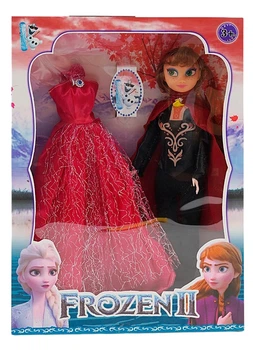 Лялька Анна Крижане серце Frozen з додатковим платтям 28 см