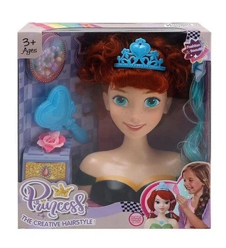 Голова куклы для причесок с аксессуарами Princess Вид 1