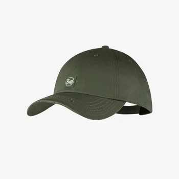 Кепка Buff Baseball Cap Sollid Zire Military зелений