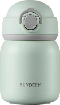 Termobutelka Buydeem ze stali nierdzewnej Cozy Greenish 200 ml (6950386616460)