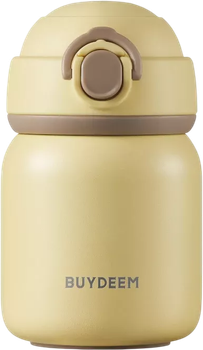 Termobutelka Buydeem ze stali nierdzewnej Mellow Yellow 200 ml (6950386616484)