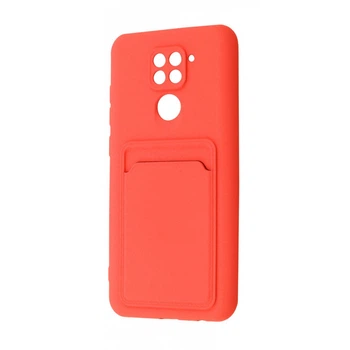 Чехол WAVE Colorful Pocket Xiaomi Redmi Note 9 Red