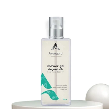 Гель для душу Elegant silk для чутливої та сухої шкіри A_Avangard Professional 125 мл 429015
