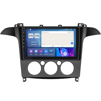 Магнитола Lesko Ford Galaxy II 2006-2010 IPS 9" 4/64Gb CarPlay 4G Wi-Fi GPS Prime DSP процессор Форд Галакси