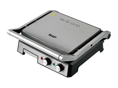 Гриль контактний 2800Вт BBQ RAF R2681/ 7266 электрический прижимной 31*30*15 см