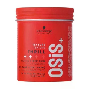 Паста волокнистая текстурирующая для укладки волос Schwarzkopf Professional Osis+ Thrill Elastic Fiber Gum, 100 мл