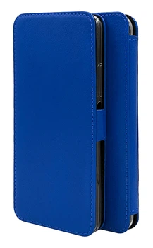 Чохол із натуральної шкіри Logarm Genuine Leather PRO для Meizu M3/M3 mini/M3s Синій