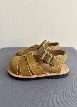 Сандали из натуральной кожи Liewood Brook коричневые Liewood 26 (400011389)