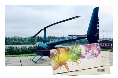 Подарунковий сертифікат на Політ на вертольоті Robinson R44 (30 хвилин)
